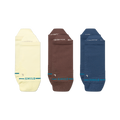 Solid Mid Tab Socks 3 Pack